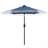 Oshiro 90'' Lighted Market Umbrella with Crank Lift-110559269