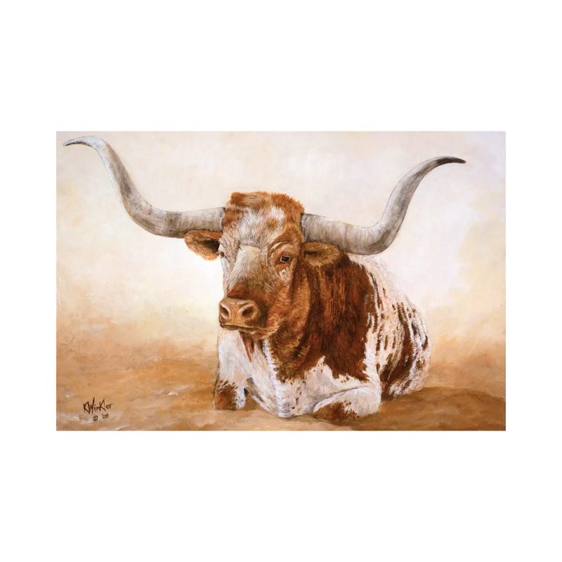 Easy Rider by Kathy Winkler - Gallery-Wrapped Canvas Giclée on Canvas, 20.32 cm H x 30.48 cm W, Wrapped Canvas