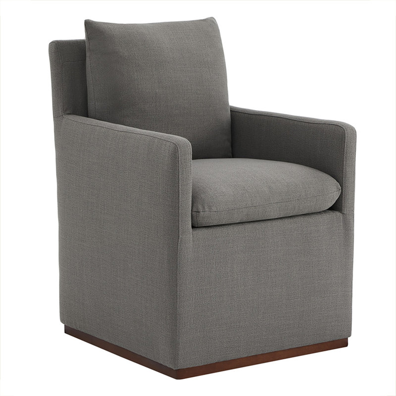 Chaise rembourrée Bobbi, Lin performance Effie Flint