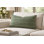 Coussin décoratif en mélange de coton texturé Emerald 12 po x 20 po