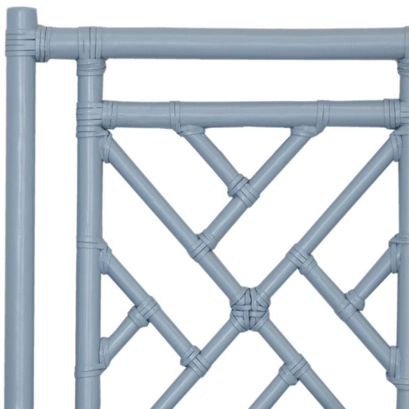 Chippendale Standard Bed, Queen, Pool Blue