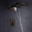 Pomme de douche double Rough Rain