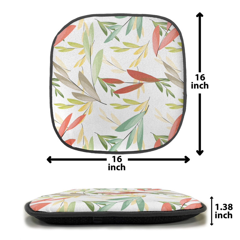 Outdoor 1.38'' Dining Chair Seat Cushion