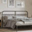 Vidaxl Metal Replace Headboard Black 180 Cm-101181636-101181644