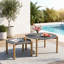 Table basse d'extérieur en aluminium 2 pièces Vinay-130900645