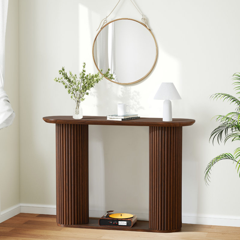 Console de 42,51 po, Noyer