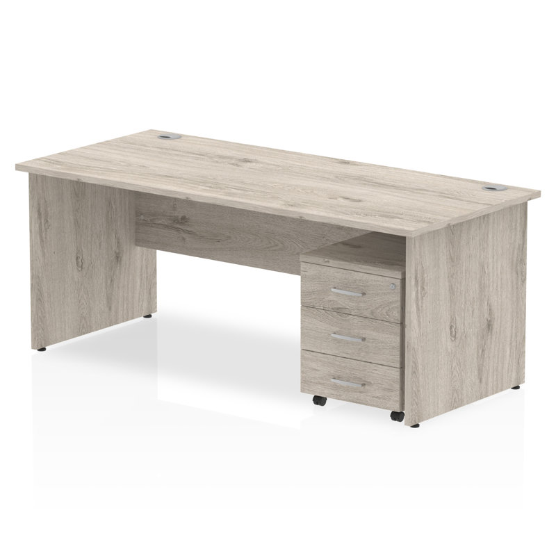 Zetta Executive Desk, 73 cm H x 180 cm W x 80 cm D