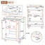 Armoire de meuble-lavabo contemporaine 24 po avec lavabo en céramique intégré, unité de rangement autoportante avec 2 tiroirs et tablette réglable personnalisable-82358492