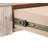 59'' Vintage Crafted Entryway Table Two Hidden Handle Drawers Farmhouse Console Table Easy Assembly-777867932