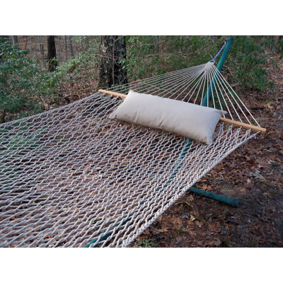 Kaishon 2 Person Spreader Bar Hammock with Canopy, and Tree Strap,