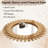 Decorative Wood Framed Round Mirror-288668795-288668792