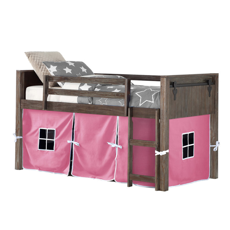 Lit mezzanine simple Ivanna par Harriet Bee, Rose
