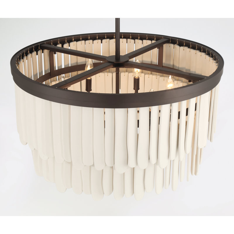 Luminaire suspendu 9 lumières Briscade 28 "