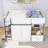 Loft House Bed With Storage Cabinets-1745747913