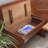 Jiles Solid Wood Storage Bench-1508948320