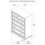Commode 5 tiroirs Wedner