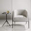 Fauteuil demi-tonneau de 68,58 cm de large Lina