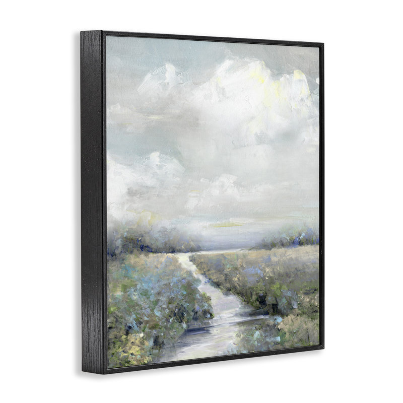 «Floater Frame», impression sur bois, H 20 po x l 16 po, Giclée encadrée noir minuit