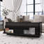 Table basse moderne avec 4 tiroirs et 2 tablettes Visplay-451727551