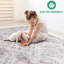 Tapis tissé et tissé à la main à motif géométrique tissé et tissé 2 x 8 pi