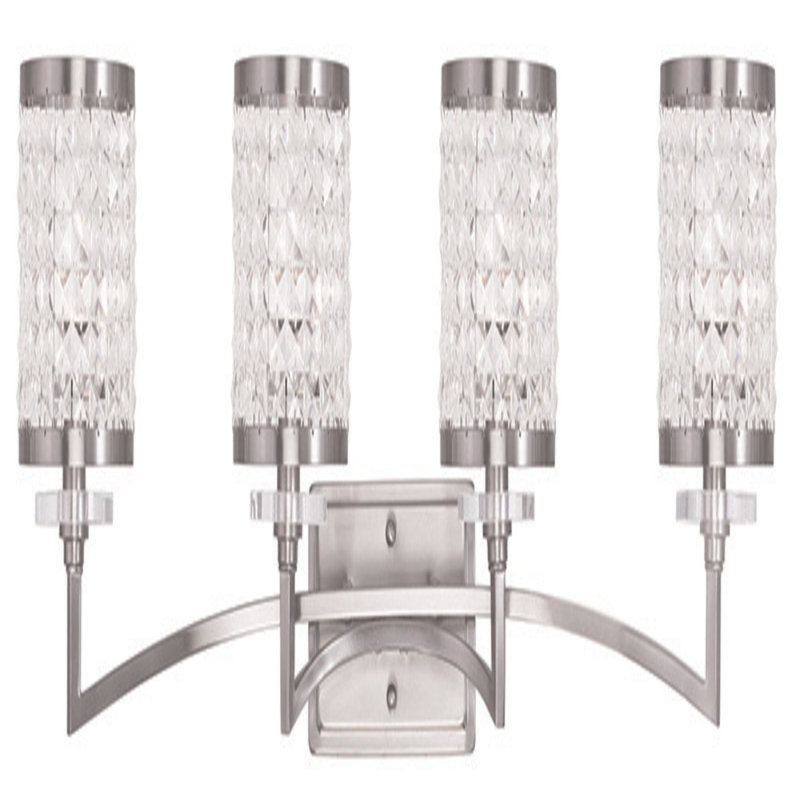 Midtown 4 - Light Vanity Light, Silver