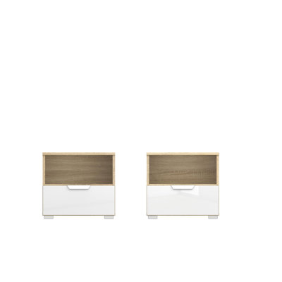 Aditio 1 Drawer Bedside Table