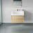 30" Wall-Mounted Bathroom Vanity-423935462