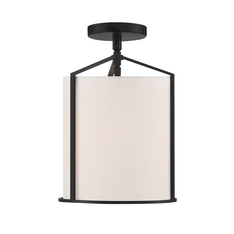 Pasadena Single Light Semi Flush Mount