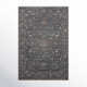 Sorrento Oriental Machine Made Power Loom Polyester Area Rug in Blue