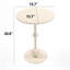 Table basse en métal, table de bout, table d'appoint ronde pour table de chevet, table d'appoint décorative, petite table de bout-1264348308