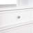 Weston White 2 Drawer Nightstand