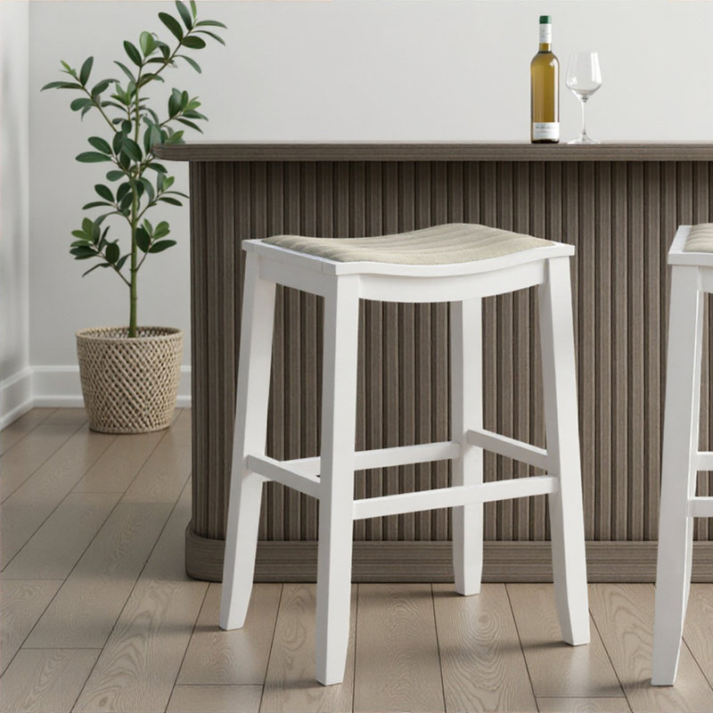 Ensemble de 3 tabourets de bar Iyani Coastal Modern, 3, Tabouret de bar (siège d'une hauteur de 30,25 po)