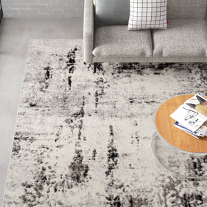 Trent Austin Design® Ceslie Gray/Charcoal Area Rug & Reviews | Wayfair