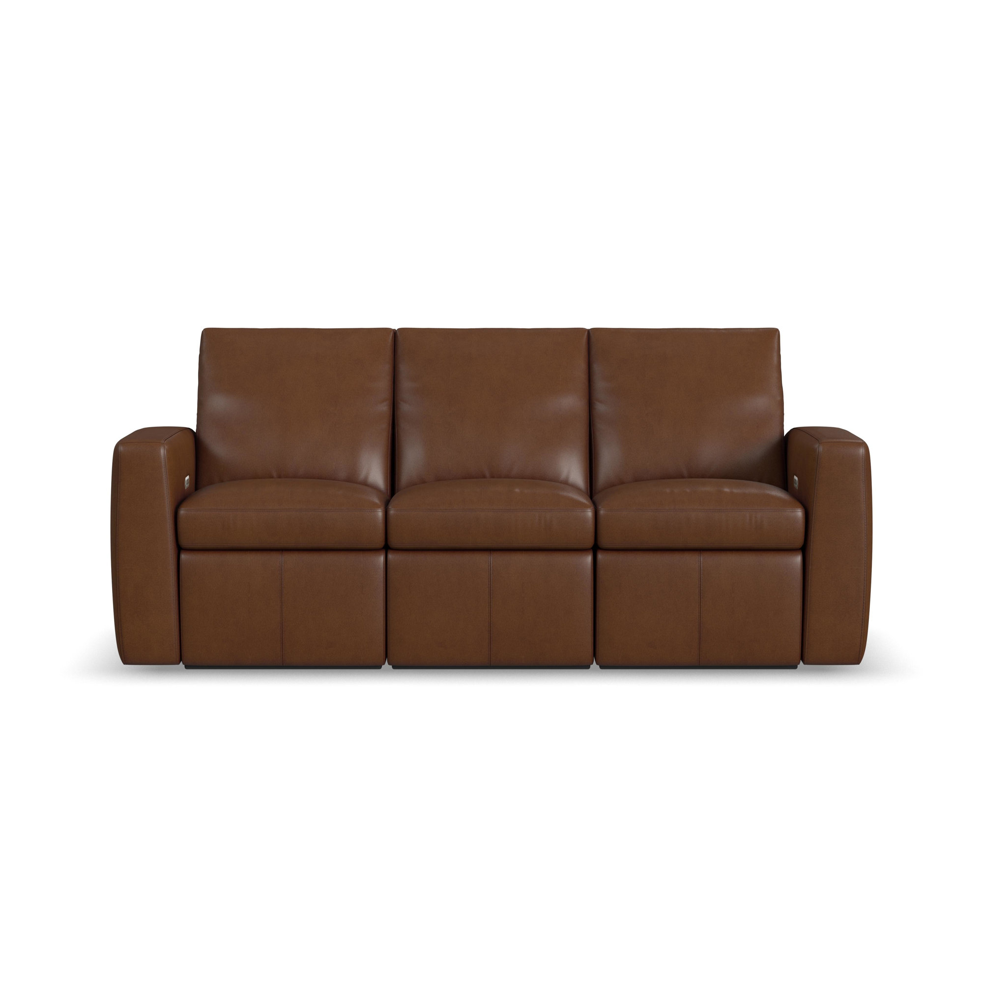 Elara Power Reclining Sofa, Brown