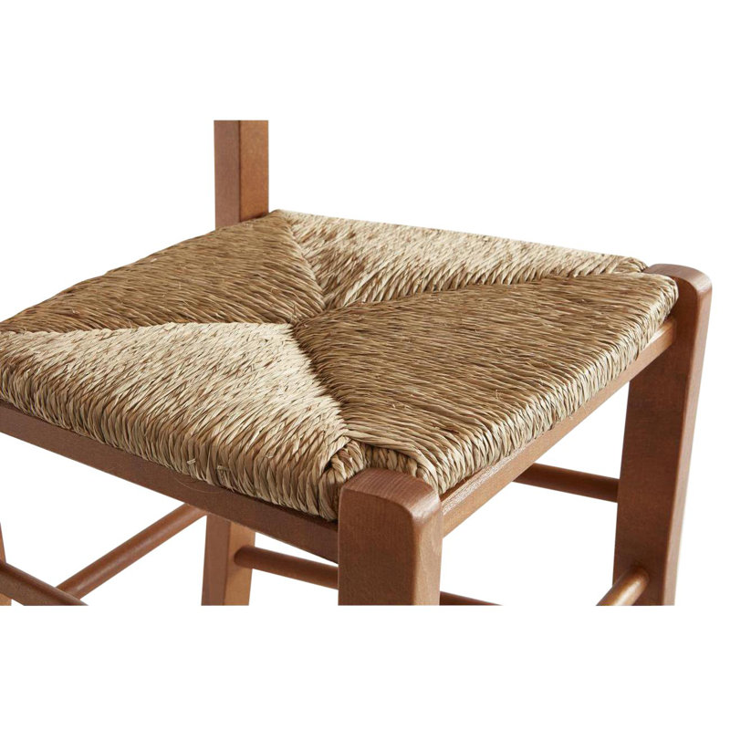 Ferree 46cm H Ladder Back Side Chair, Brown