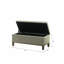 Banc de rangement capitonné à fermeture douce-554609586