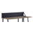 Garima Rustic Oak With Black Finished Legs Writing Desk