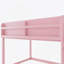 Lit superposé bas simple au-dessus d'un lit simple, lit superposé au sol avec échelle, bois massif pour enfants et adolescents, conception compacte et peu encombrante-875964909