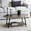Table basse ovale à 2 niveaux Coast-1805640026