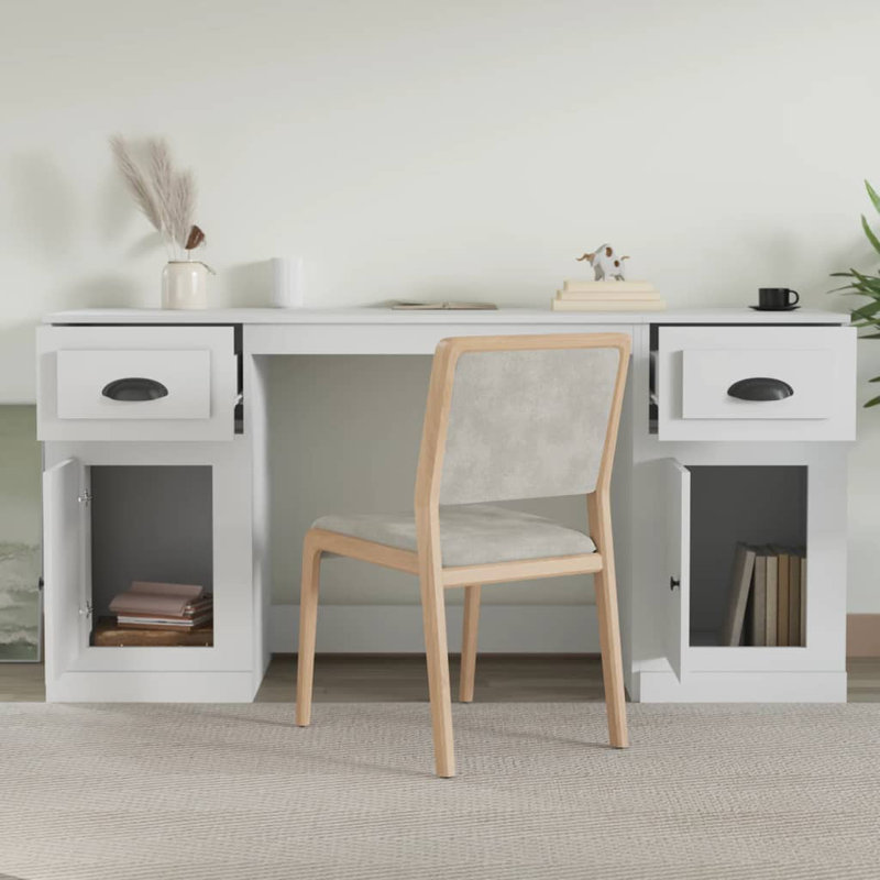 Eatontown Computer Desk, White