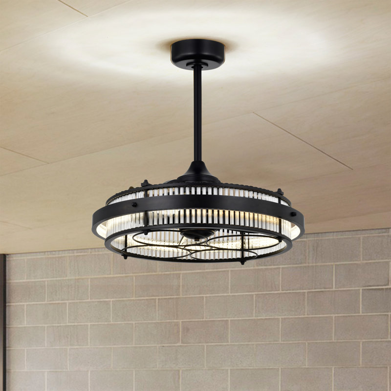 27.6'' Ceiling Fan with LED Lights