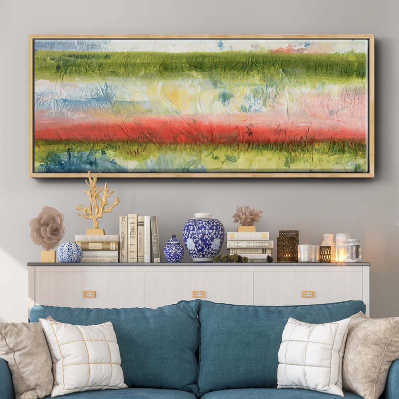 Nature's Flag II- Framed Canvas