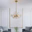 Lustre empire en cristal 6 lumières Kuol-625603833