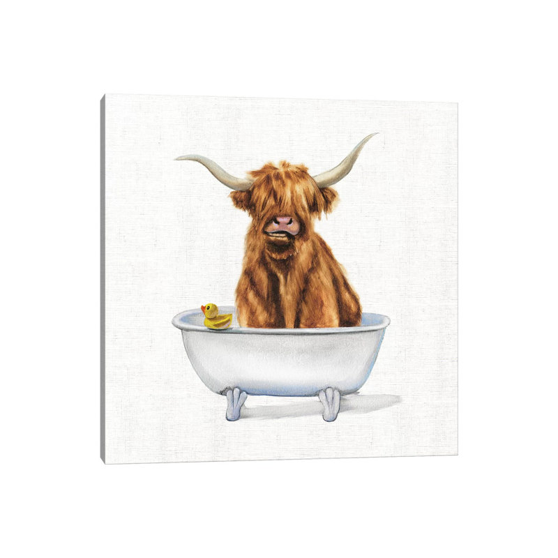 Bathing Beauty IV by Donna Brooks - Wrapped Canvas Print, 66.04 cm H x 66.04 cm W x 3.175 cm D