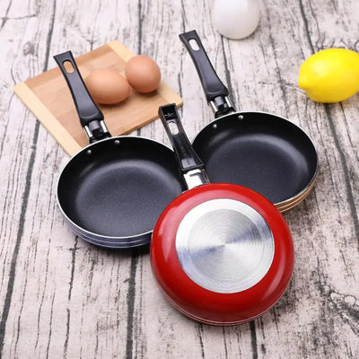 Mini Non-Stick Frying Pan, Egg Pancake Maker, Durable Aluminum Cookware Pot