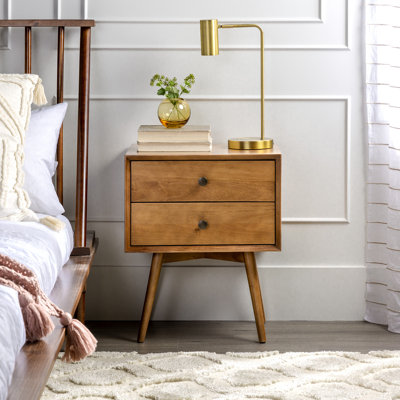 Solid Wood Bedside Table