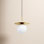 Cathy Single Light Glass Dimmable Pendant