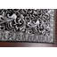 Tapis oriental floral à motif végétal noué à la main 4 x 6