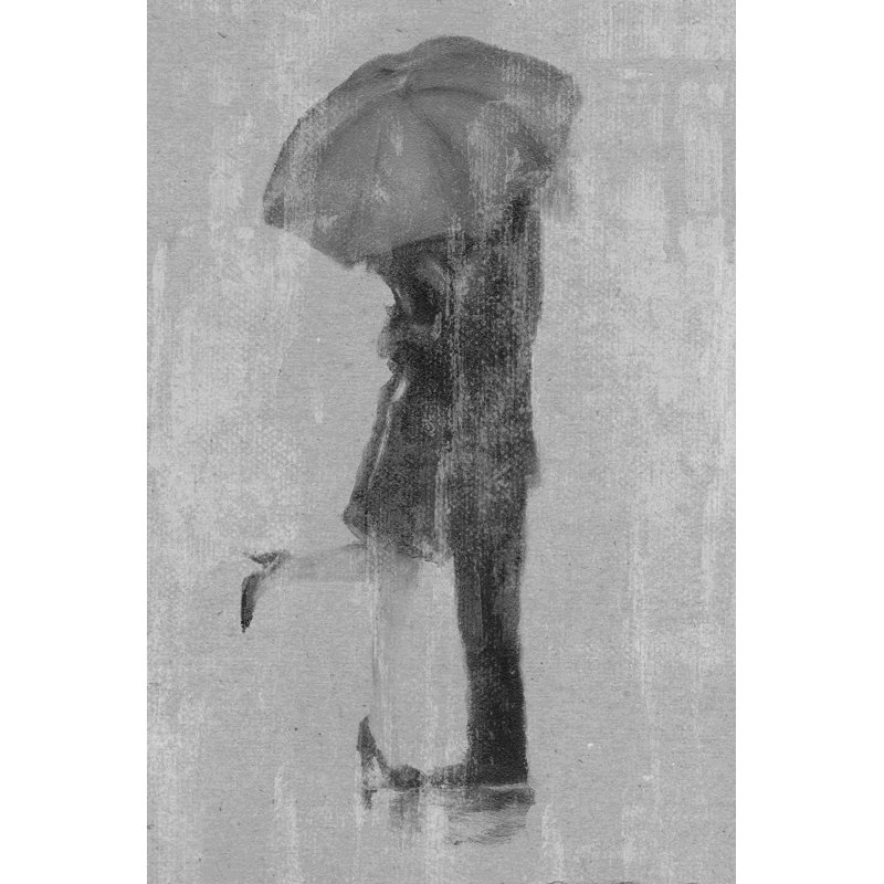Pluie Romance I, H 36 po x l 24 po