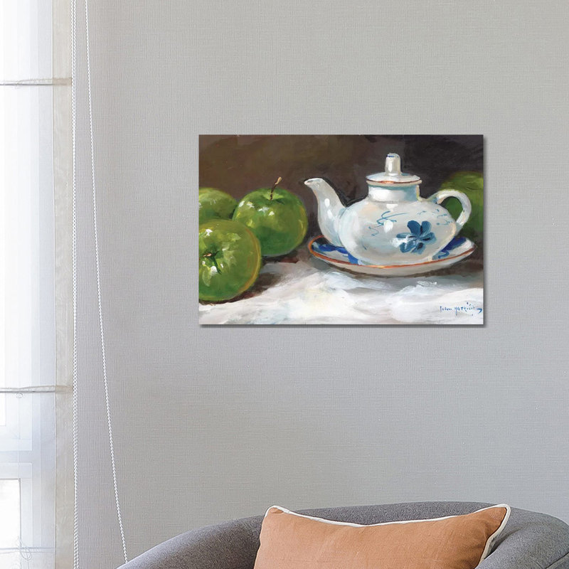 The Saki Pot by John Haskins - Wrapped Canvas Gallery-Wrapped Canvas Giclée, 66.04 cm H x 45.72 cm W